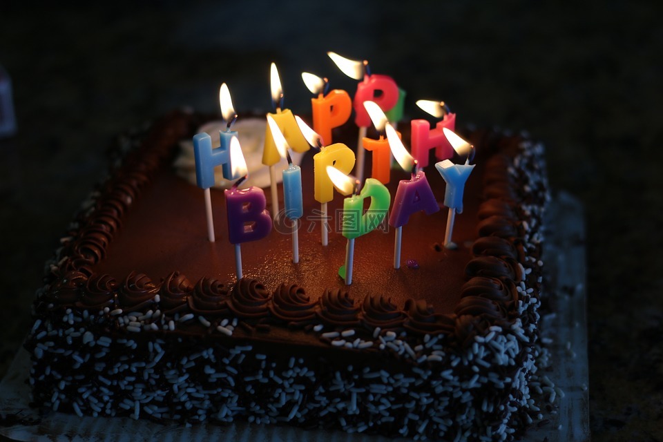 生日快乐,生日蛋糕,蛋糕