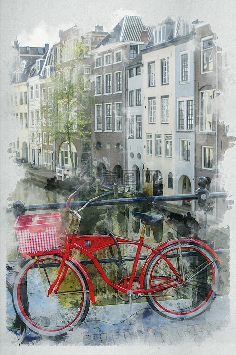 乌得勒支,荷兰,自行车