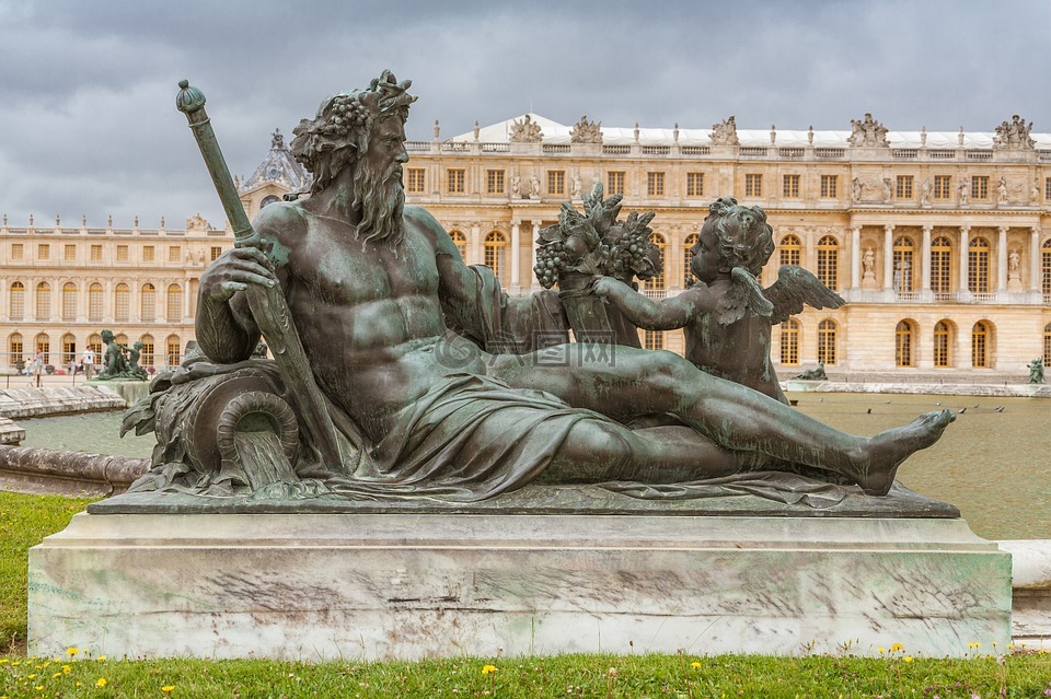 凡尔赛宫,巴黎,雕像