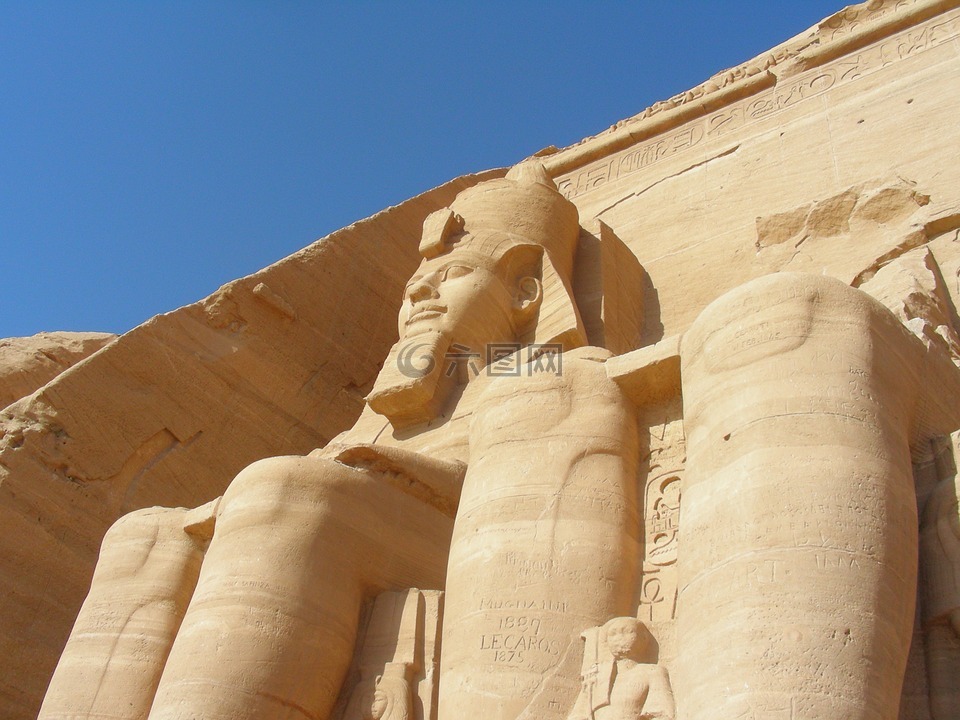 埃及,阿布辛贝,老王