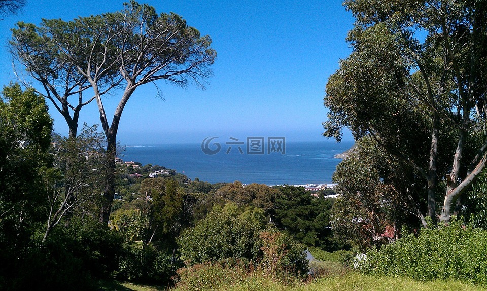 南非,豪特湾,海上湾