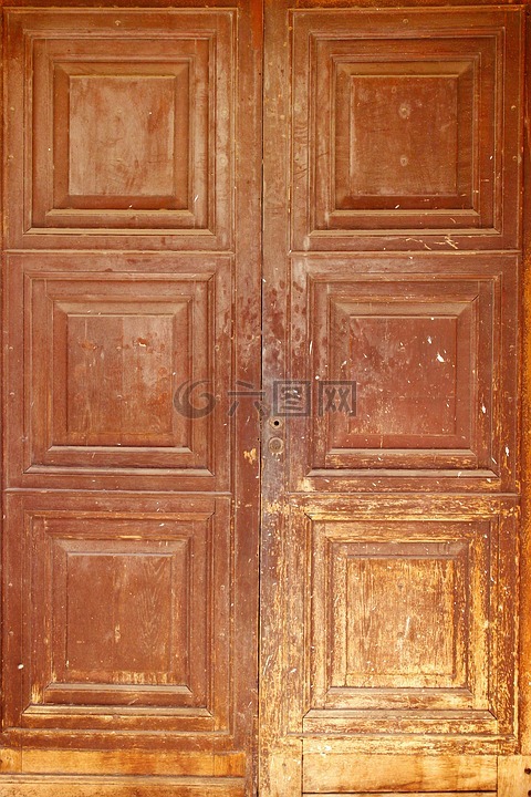 木质门,老木,门