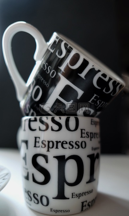 咖啡,espressotasse,茶歇