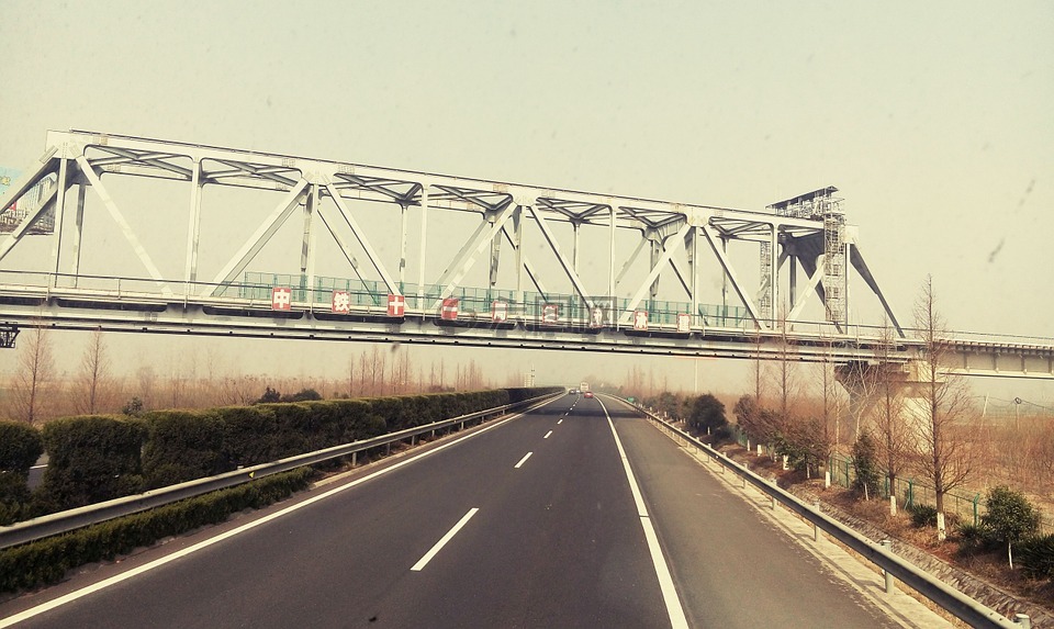 公路,架桥,高速