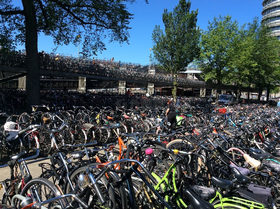 自行车,自行车停放处,自行车车库