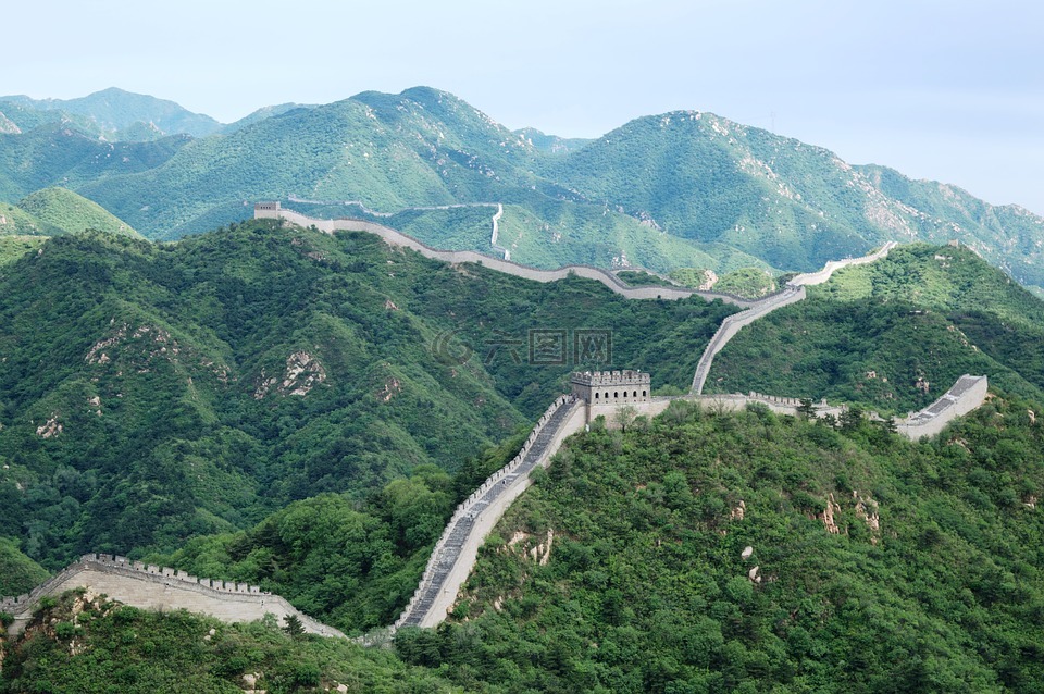 伟大的墙,中国,八达岭