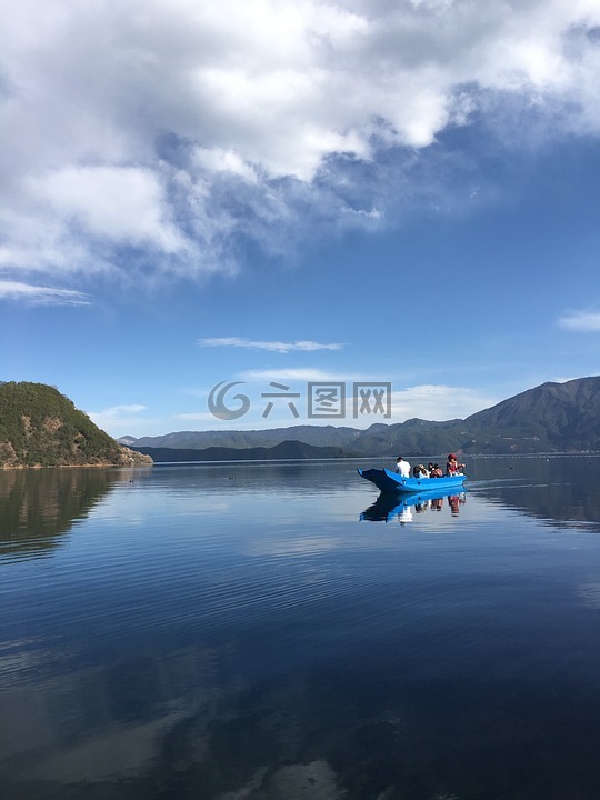 风景,泸沽湖,湖泊