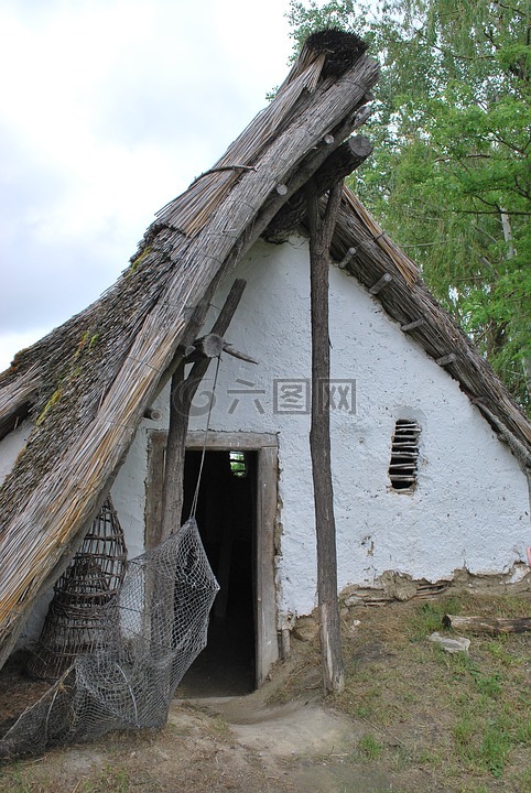 钓鱼小屋,民族志纪念,古老的职业