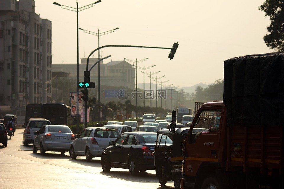 孟买,交通,信号