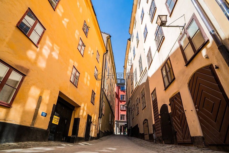 斯德哥尔摩,瑞典,旧城