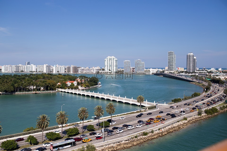 迈阿密,城市,交通