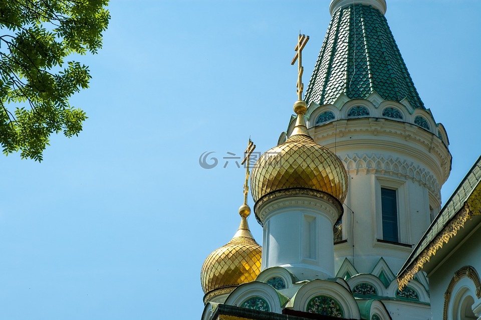 俄罗斯教堂,教堂,索非亚
