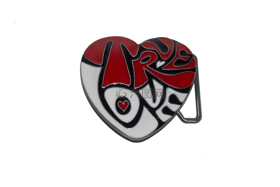 chapon,皮带扣,心