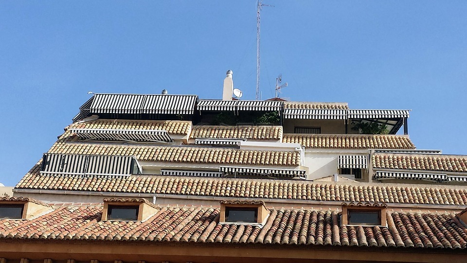 屋顶,西班牙,贝尼多姆