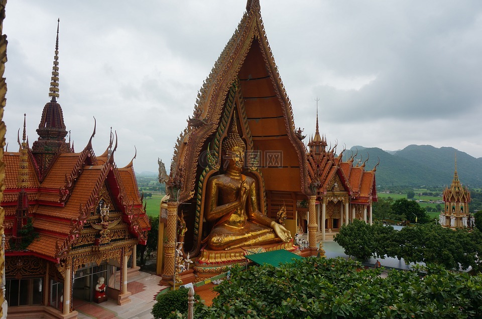 扫管笏 tham sua,老虎洞寺庙,亚洲