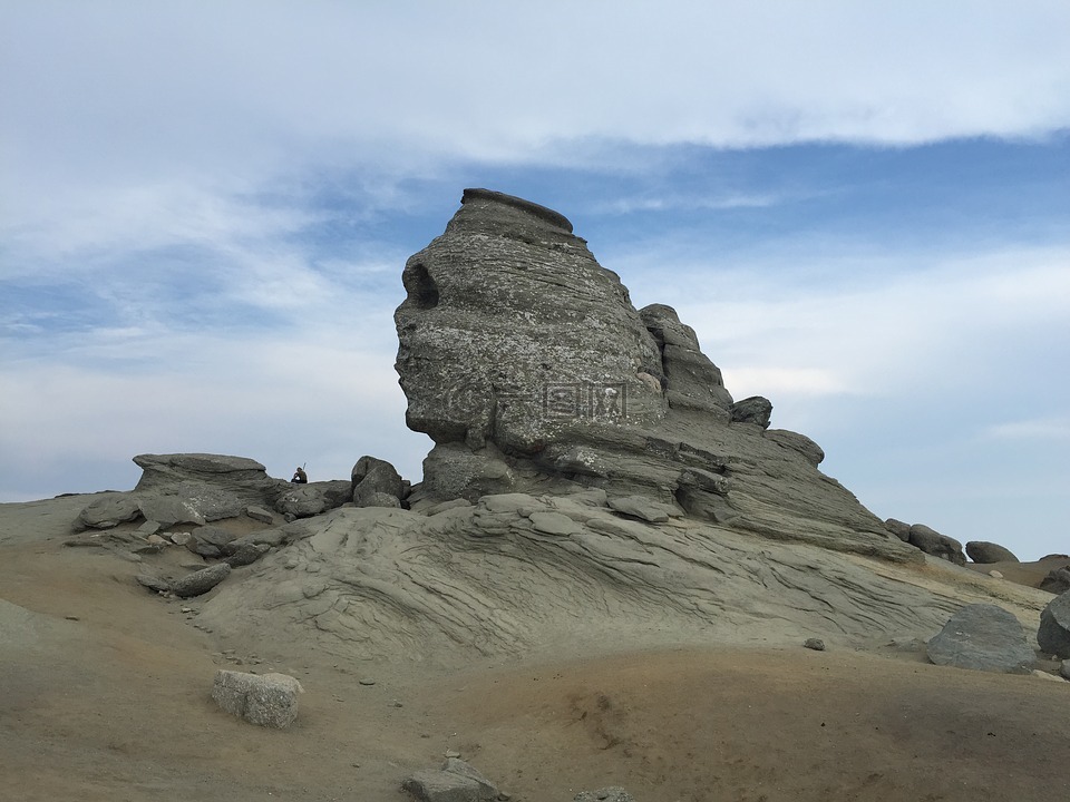 斯芬克斯,山,景观