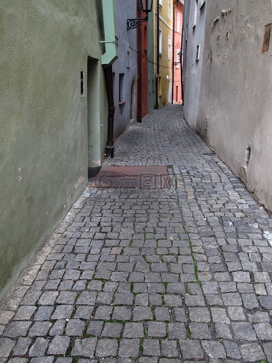 胡同,窄巷,旧城区