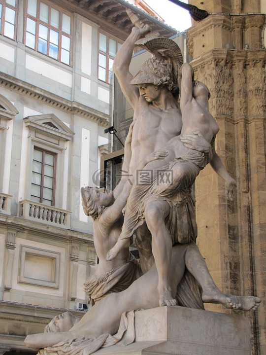 乔瓦尼 da 博洛尼亚,绑架妇女此图片,雕像