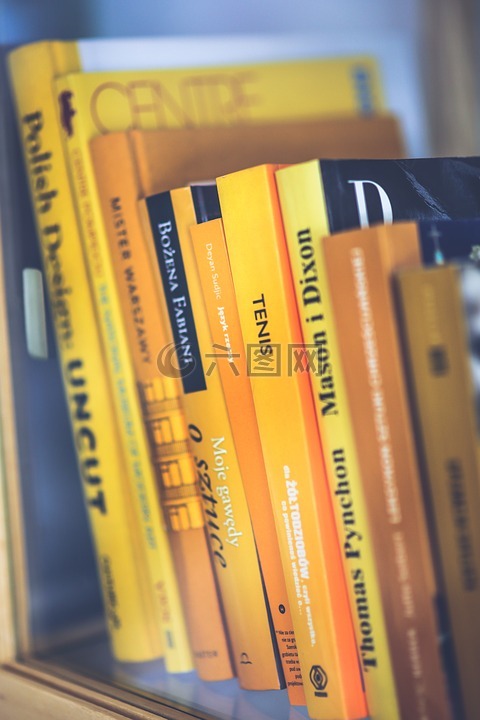 书籍,书,黄色