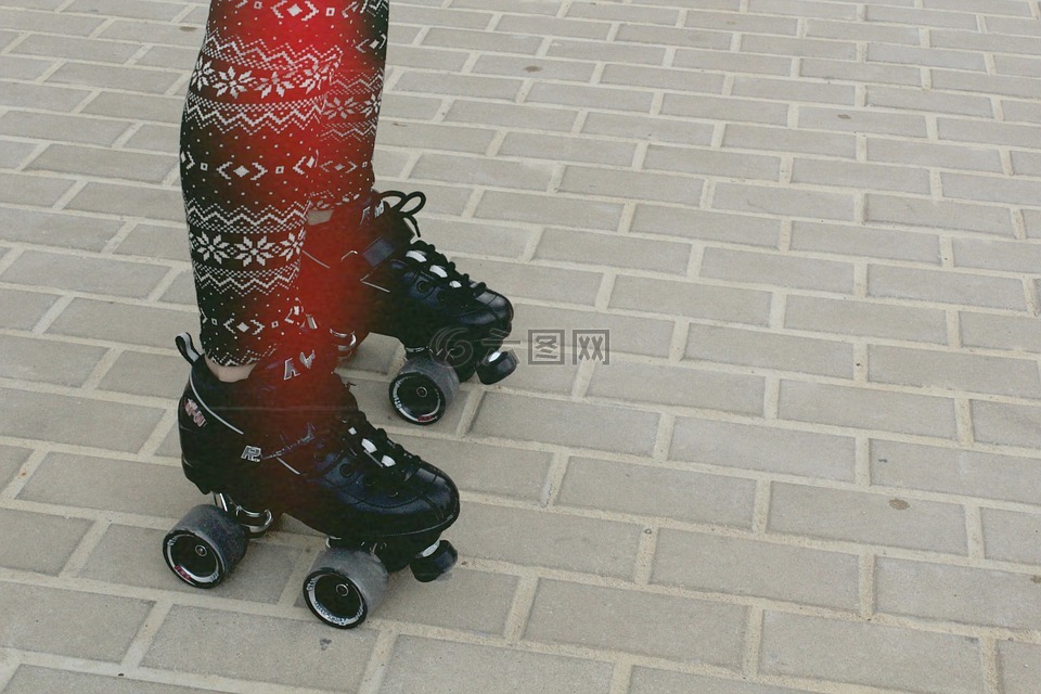 溜冰鞋,滚轴溜冰,裤子