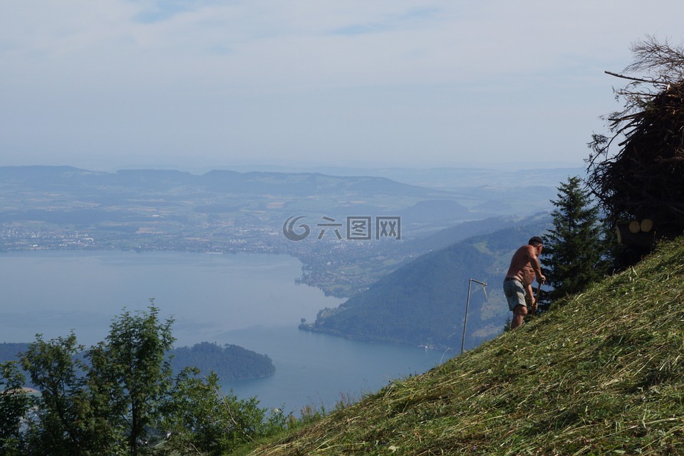 山,卢塞恩湖区域,内在瑞士