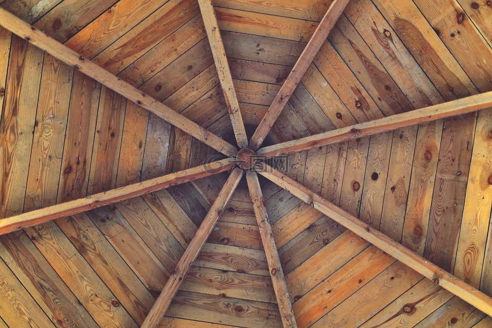 木材,木,天花板