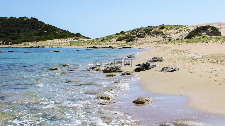 塞浦路斯,卡帕斯,金色沙滩