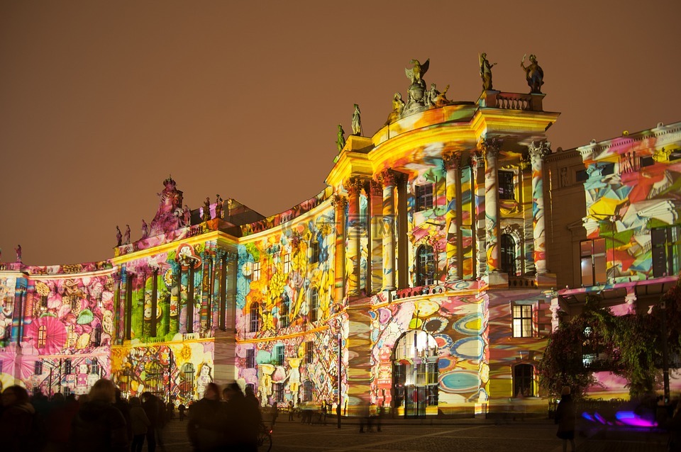 柏林,灯的节日,艺术装置
