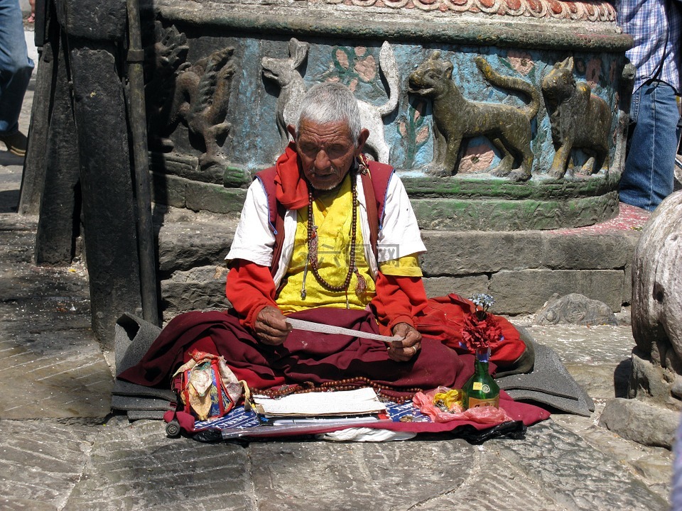 尼泊尔,印度教,僧侣