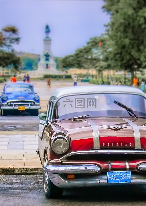 古巴,美国的汽车,美国