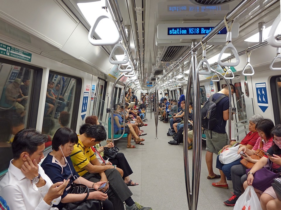 新加坡,火车,捷运