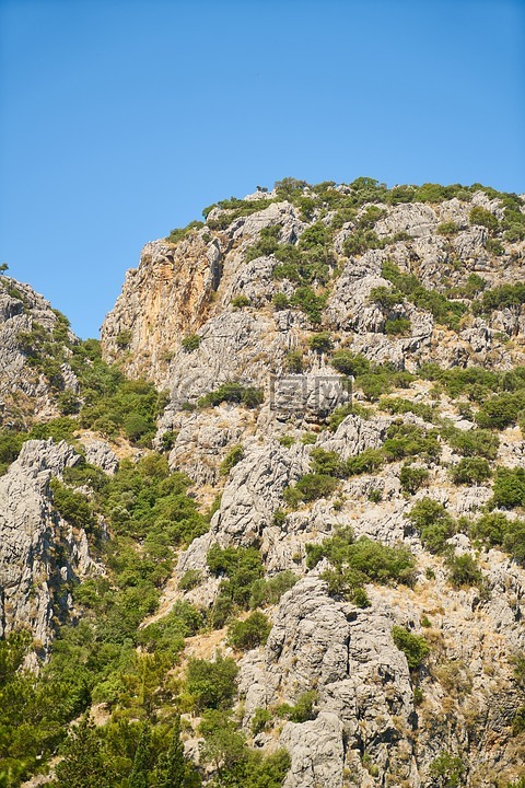 山,岩石,肯尼迪