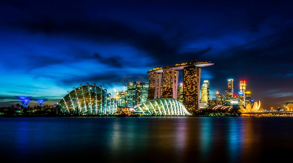 新加坡,城市,摩天大楼
