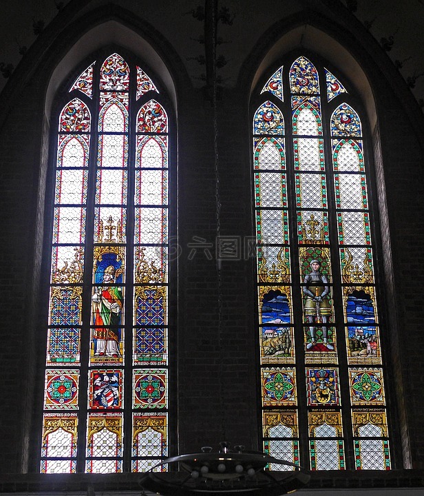 教会窗口,主要教会,大教堂