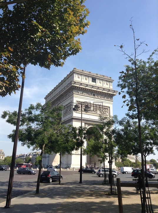 凯旋门,二战,巴黎