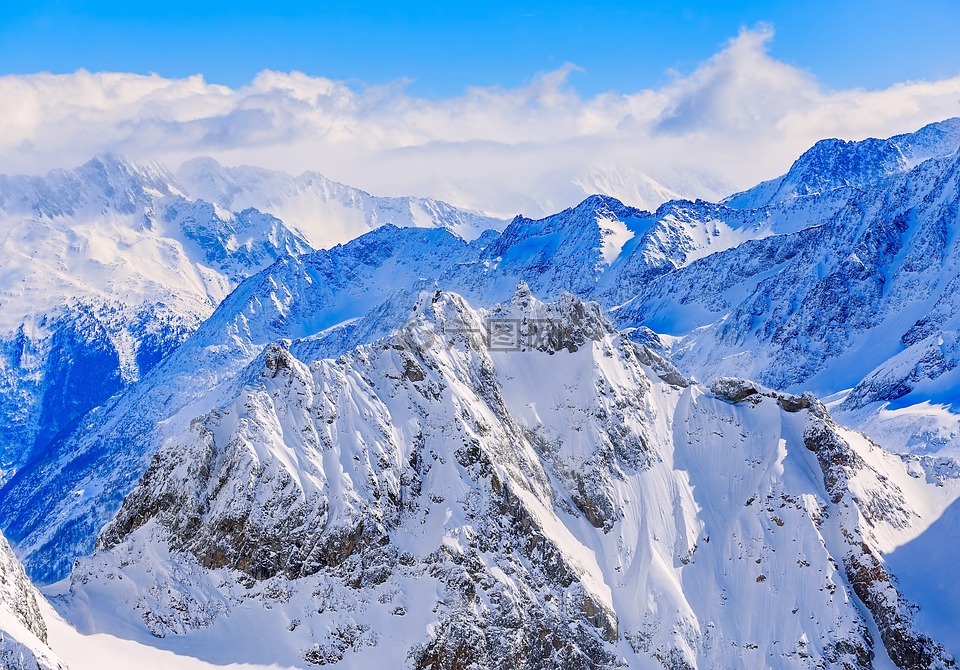 铁力士,阿尔卑斯山,瑞士阿尔卑斯山
