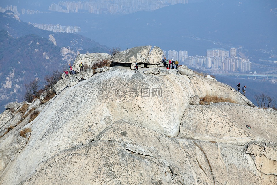 bukhansan 山,获取薪水,汉城