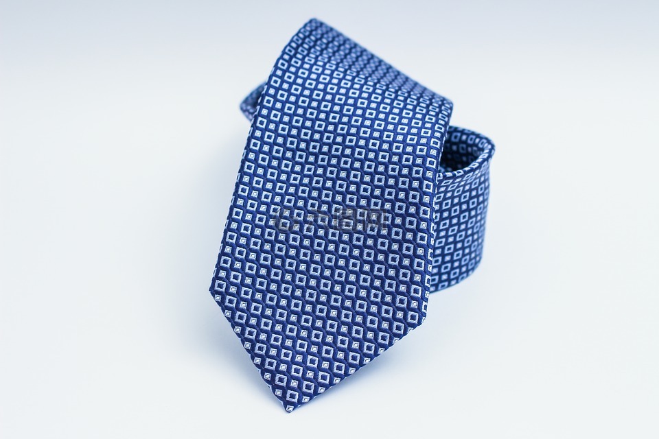 领带,蓝色男装领带,男装领带