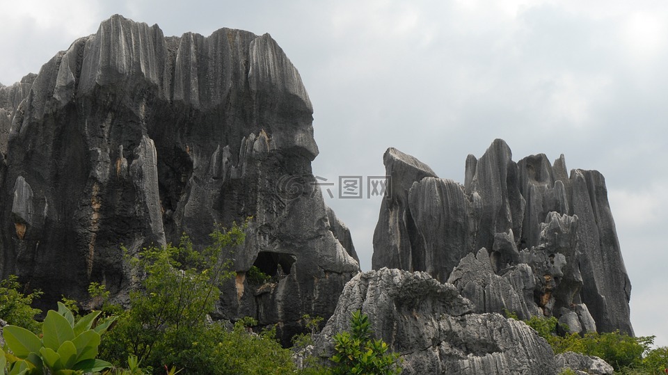 中国,昆明,石林