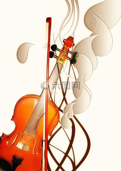 小提琴,仪器,音乐