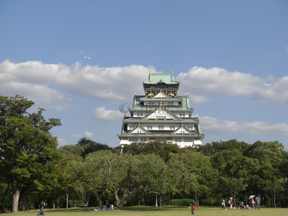 大阪城堡,城堡塔,金城