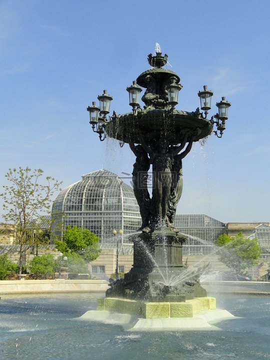 巴托尔迪喷泉,华盛顿特区,美国