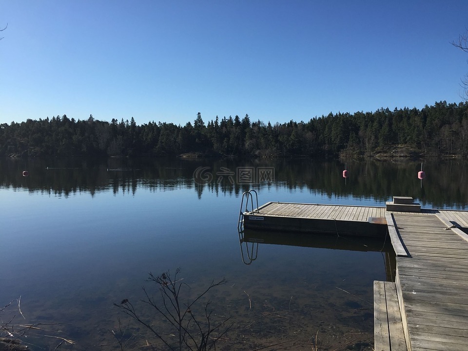 湖,malären,瑞典