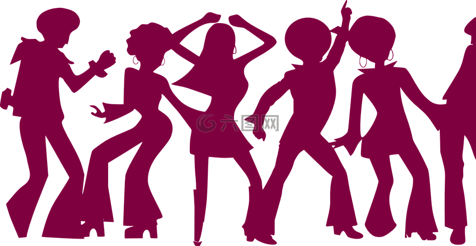 舞蹈,人,紫罗兰色