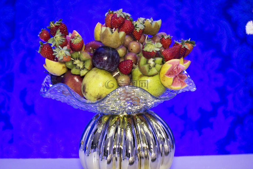 水果,水果碗,装饰