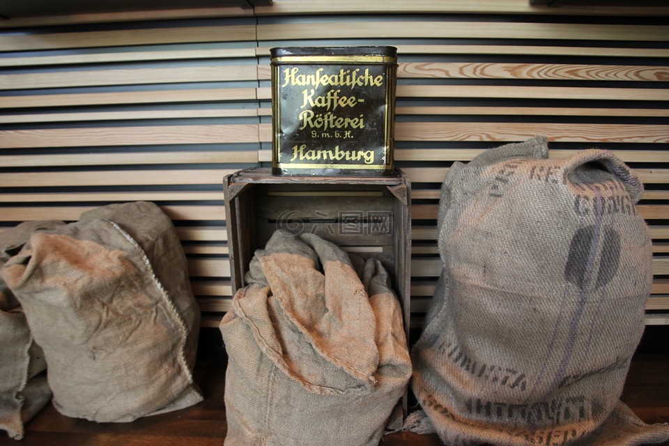 咖啡罐,锡罐,老