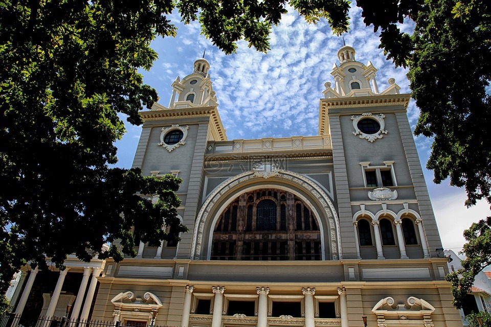 伟大的犹太教堂,开普敦,南非