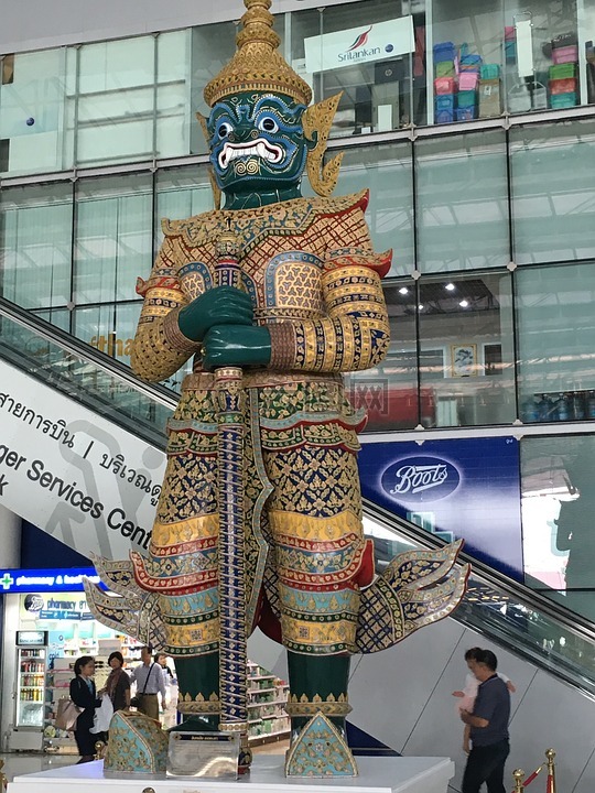 雕像,泰国,泰语