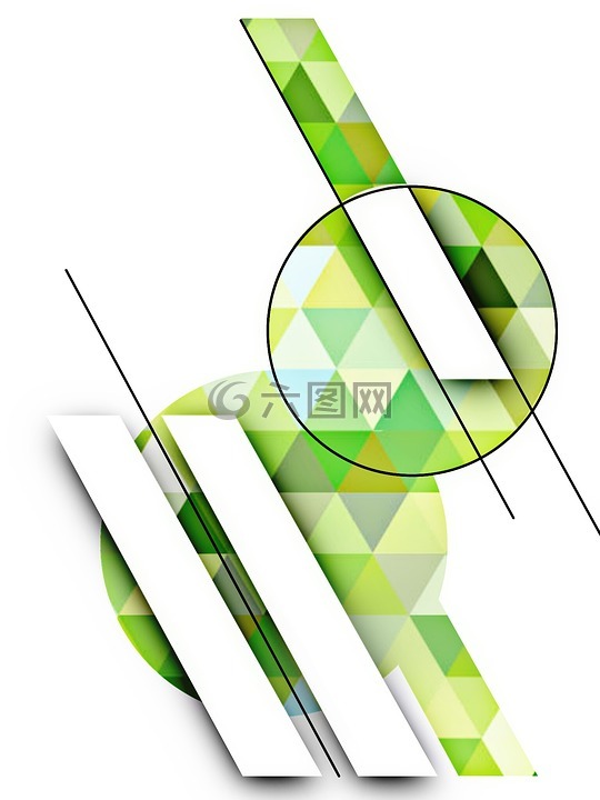 设计,抽象,绿色
