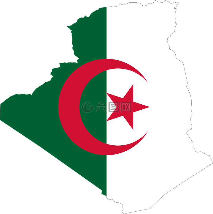 阿尔及利亚,阿拉伯,边框
